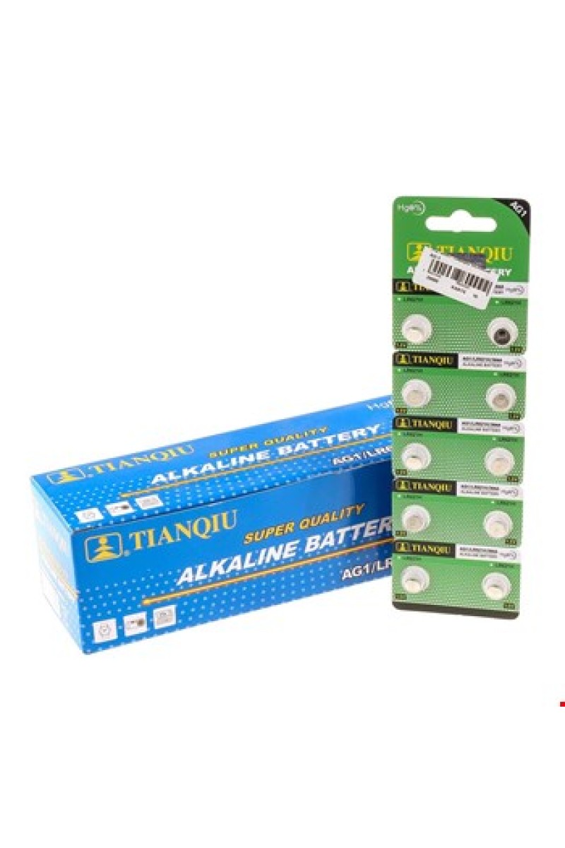 Tianqiu AG1 LR621/364 Alkalin Düğme Pil
