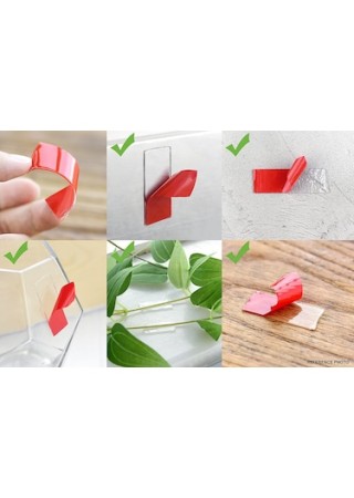 Çift Taraflı Silikon Bant 18 Mm 2 Mt Şeffaf 18mm*2 s.b