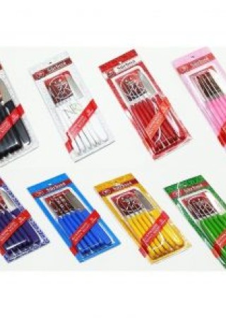 Sürbisa 61007 Siyah Saplı 6 Parça Meyve Bıçağı