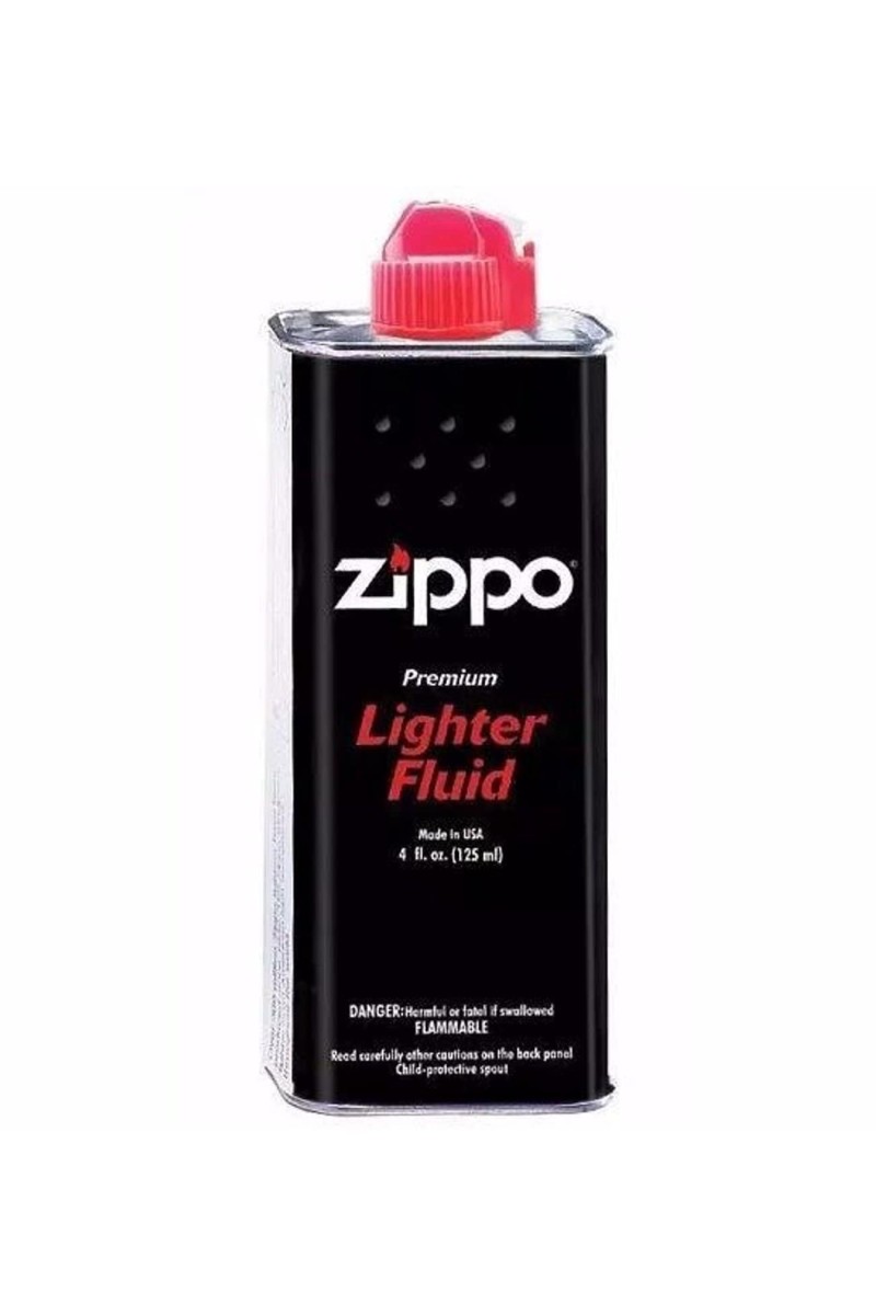 Zippo Benzini 125Ml + Çakmak Taşı 20'Li Çakmak
