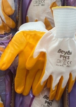 Beybi Pn3 Nitril Kaplama İş Eldiveni 288 Çift
