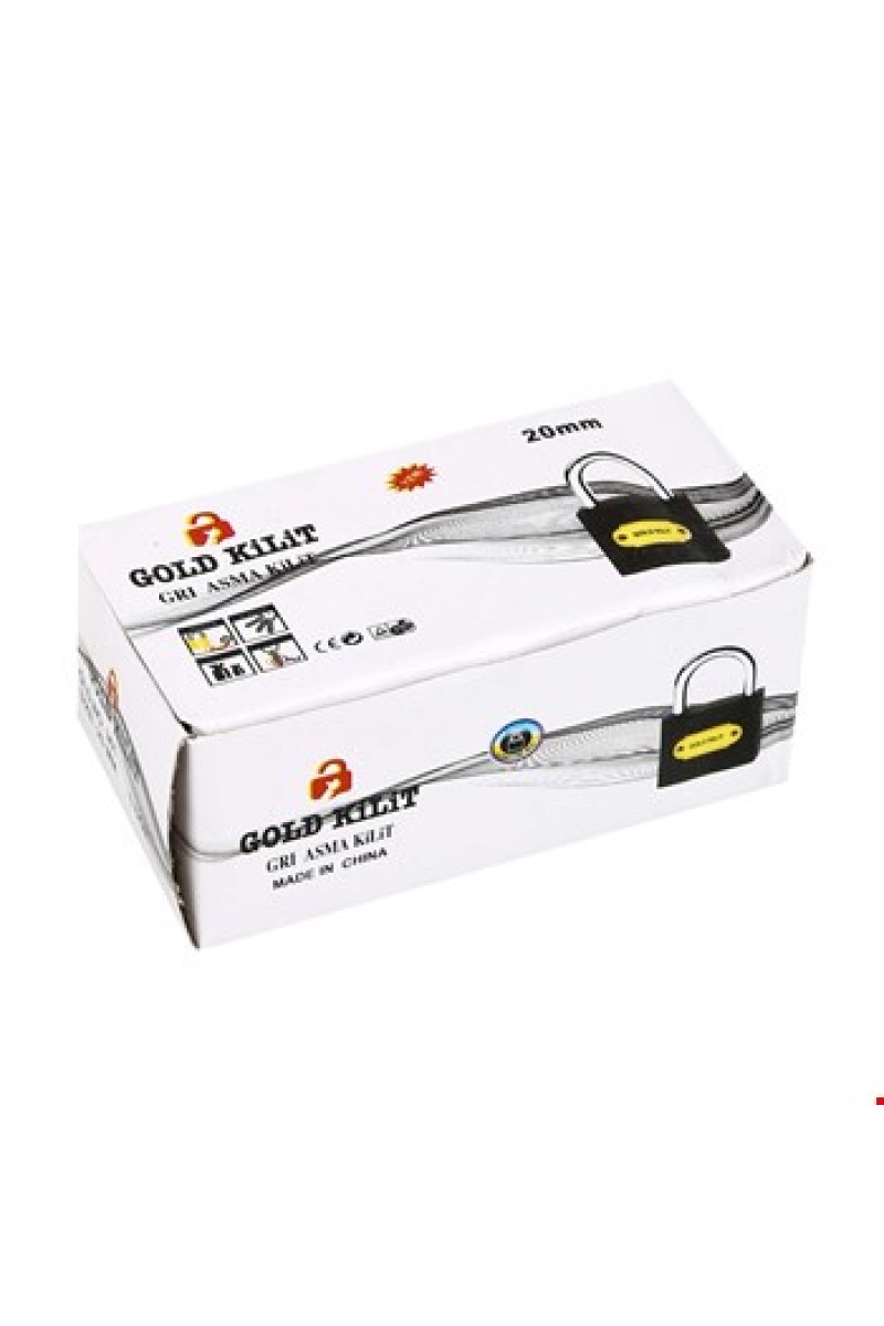 Trice 20 mm Gri Asma Kilit