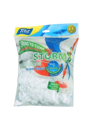 Paspas Titiz Mop Refill Yedek Püskül Micro Fiber Tp-855