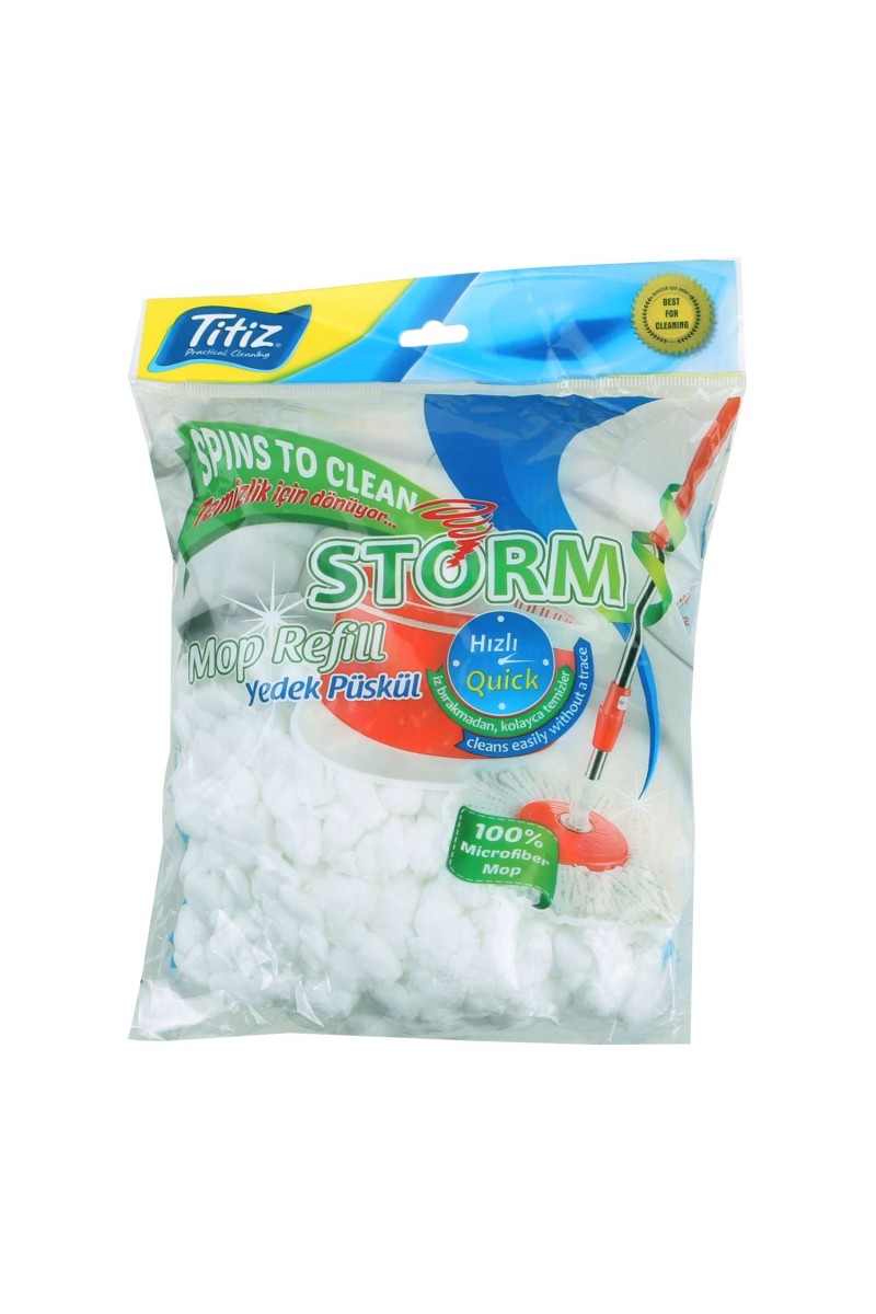 Paspas Titiz Mop Refill Yedek Püskül Micro Fiber Tp-855