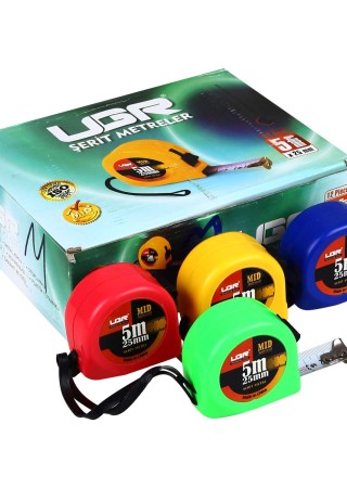 UGR 5 mt Ugr 25 mm Şerit Metre