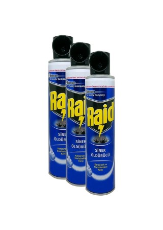 Raid 300 ml 3'lü Sinek Öldürücü Sprey