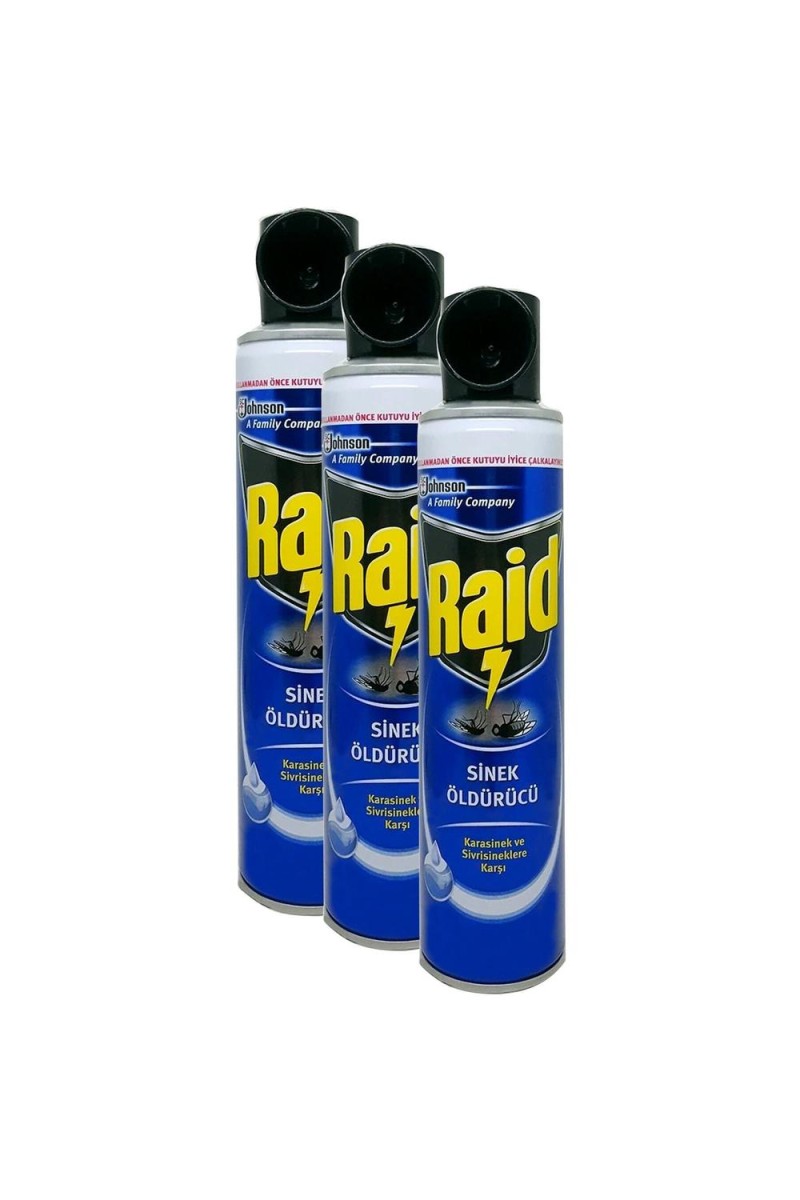 Raid 300 ml 3'lü Sinek Öldürücü Sprey