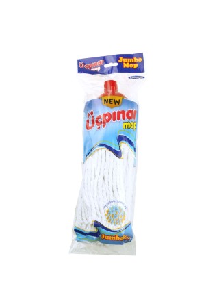 Paspas Üçpınar Beyaz İpli Jumbo Mop Kodup002