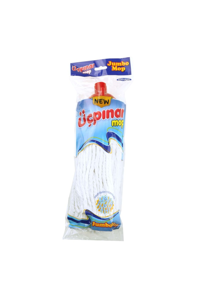 Paspas Üçpınar Beyaz İpli Jumbo Mop Kodup002
