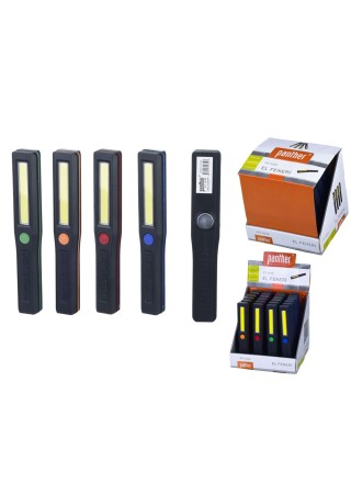 Panther Asorti Pt 1032 Pilli 3 Fonksiyonlu Mıknatıslı Led Işıldak Fener