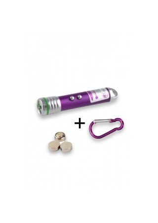 Metal Lazer 2 Fonksiyonlu Pilli Lazer Hem Fener Hem Lazer