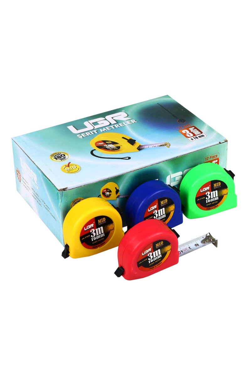 UGR 3 mt Şerit Metre  16 mm 