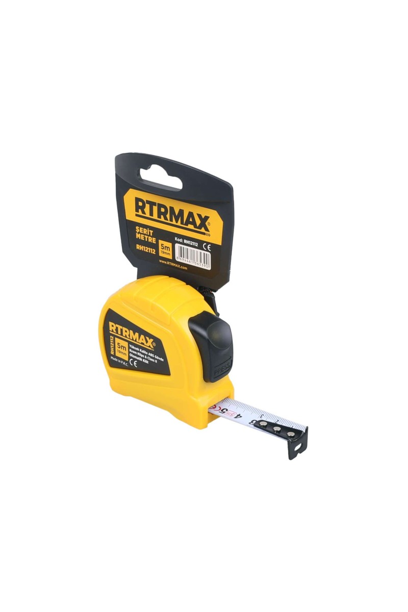 RTRMAX RH12102 5 m x 19 mm Prof. Şerit Metre