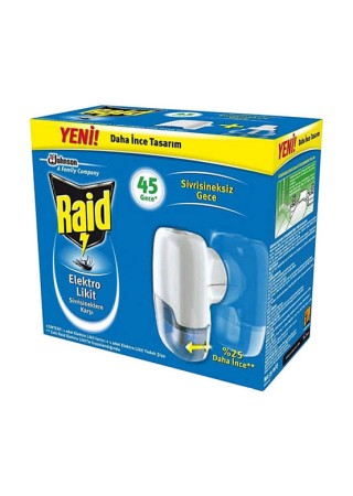 Raid Elektro Likit 45 Gece Sinek Kovucu