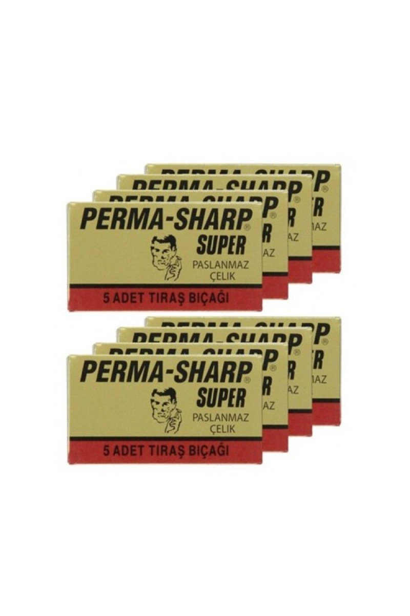 Gillette Perma-sharp 5'li Traş Jileti 20 Paket