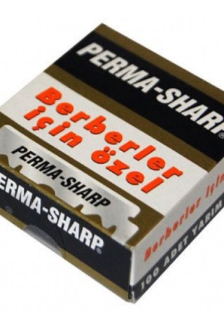 Permasharp 100'lü Profesyonel Kesilmiş Perma Sharp Kırık Jilet