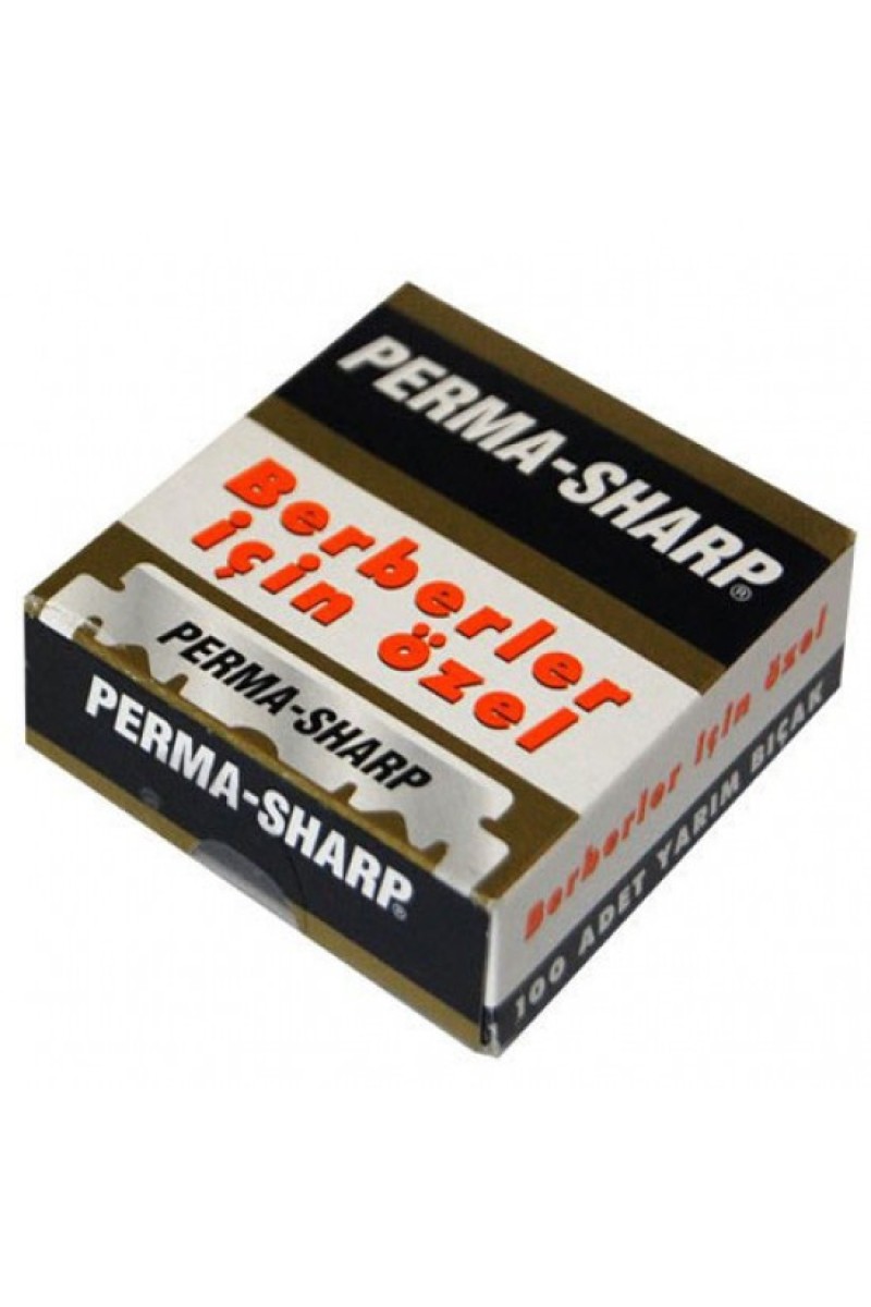 Permasharp 100'lü Profesyonel Kesilmiş Perma Sharp Kırık Jilet