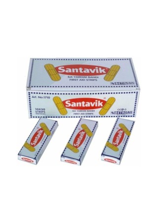 Santavik 10x30'lu Paket Yara Bandı