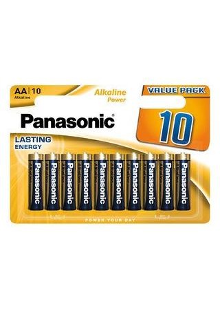 Panasonic Alkalin Power AA 10'lu Kalem Pil