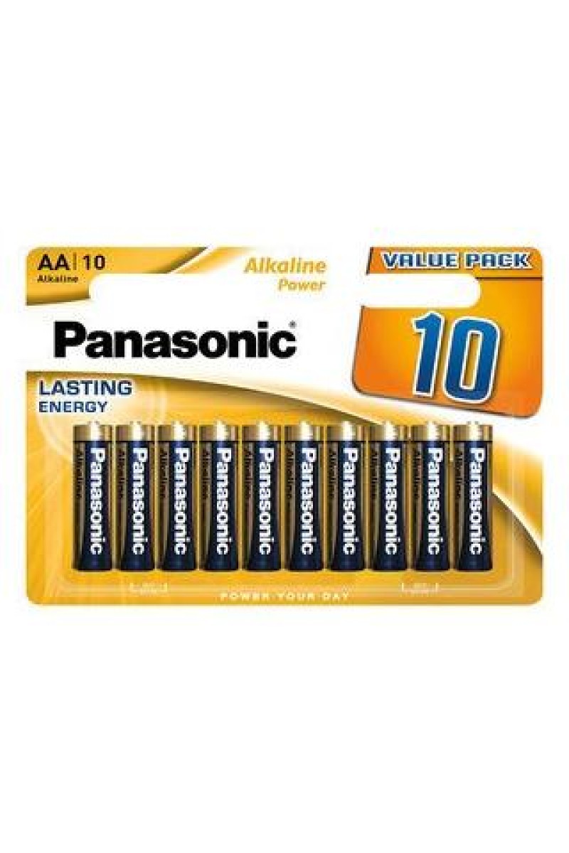 Panasonic Alkalin Power AA 10'lu Kalem Pil