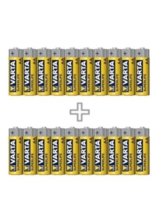 Varta Superlıfe Çinko AA 48'li Paket Kalem Pil