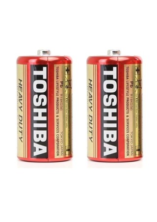 TOSHIBA Heavy Duty C Orta Boy Pil 2 Adet