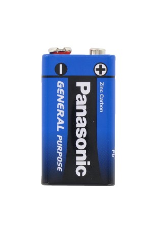 Panasonic 9 Volt Çinko Karbon Pil