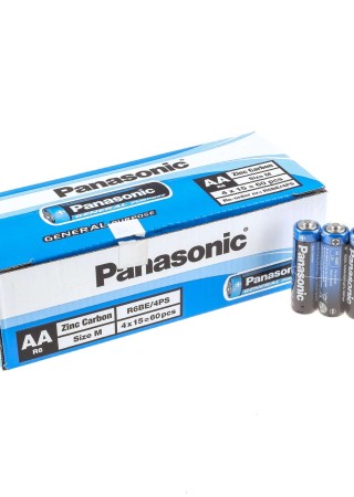 Panasonic Çinko Karbon AA Kalın Kalem Pil 4 LÜ 1 PKT