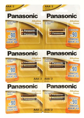 Panasonic Alkaline Power 1 Adet AAA İnce Kalem Pil