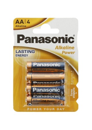 Panasonic Alkalin Power AA 4'lü Kalem Pil