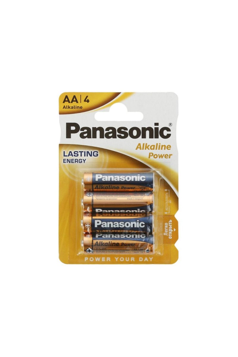 Panasonic Alkalin Power AA 4'lü Kalem Pil