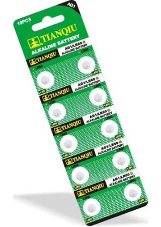 Tianqiu AG1 LR621/364 Alkalin Düğme Pil