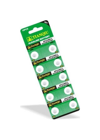 Tianqiu AG1 LR621/364 Alkalin Düğme Pil