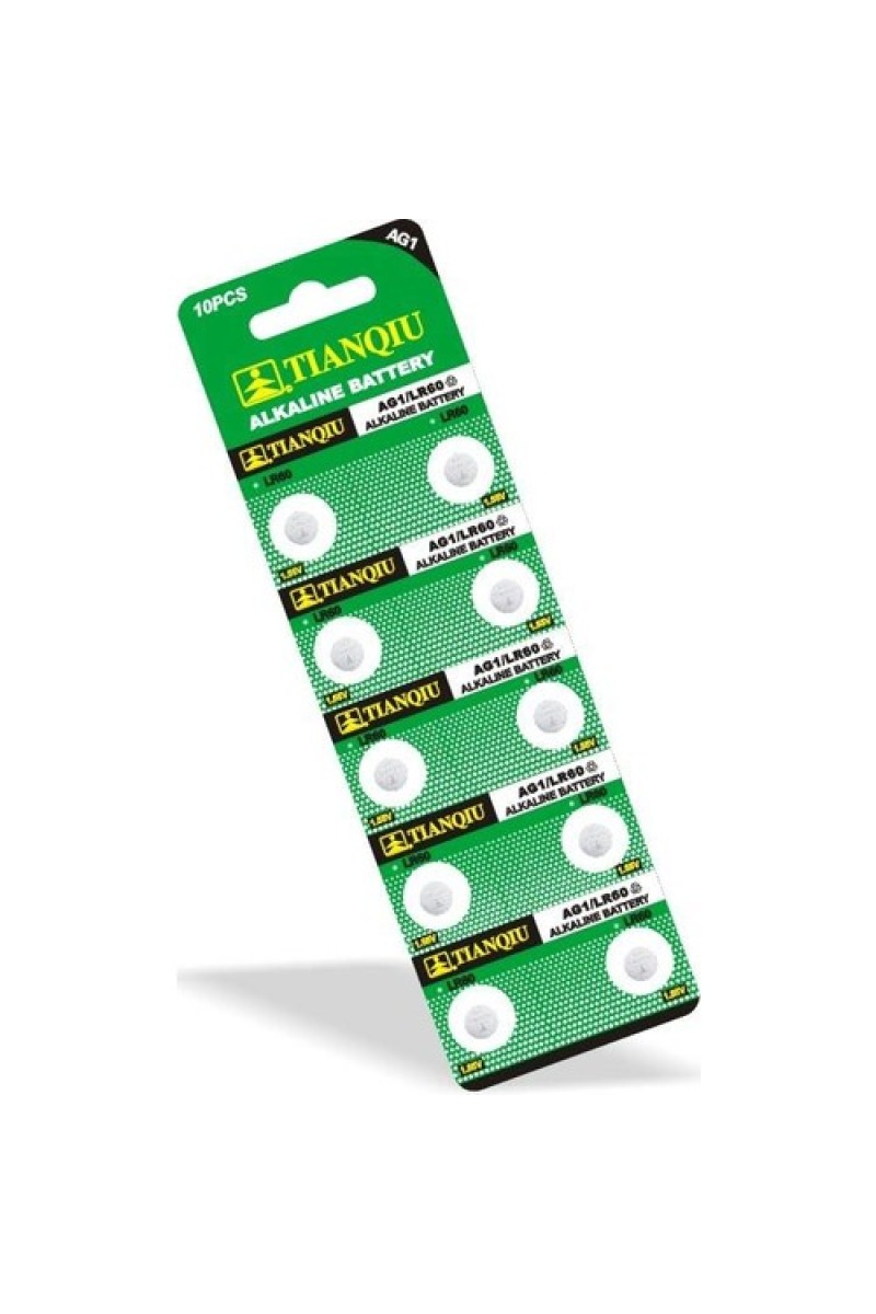 Tianqiu AG1 LR621/364 Alkalin Düğme Pil