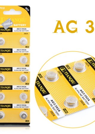 Yerli Tıanqıu Ag3 Lr41 Alkalin Saat Pili 10lu Paket *oxford KBRAF-0000.00095