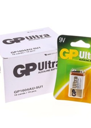 PİL GP 9 VOLT ALKALİN GP