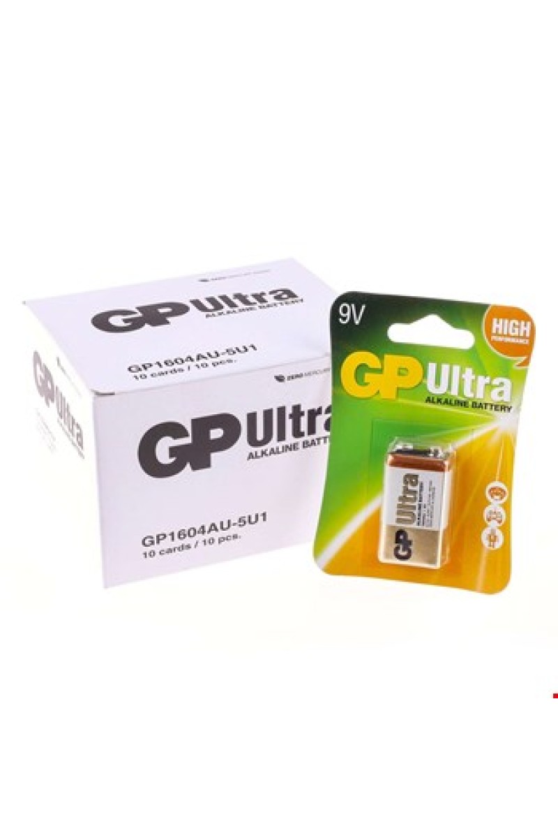 PİL GP 9 VOLT ALKALİN GP