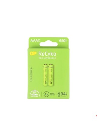 PİL ŞARZLI GP İNCE 650 2 Lİ