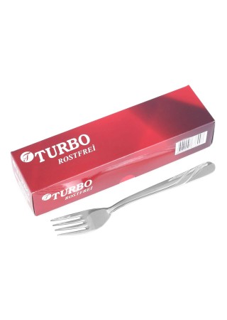 Turbo Furkan Pembe Kutu Yemek Çatal 12Li