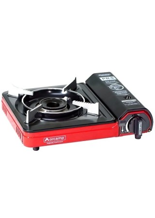 Orcamp CK 505 Kırmızı Stop Emniyetli Tekli Portatif Kamp Ocak Gaz