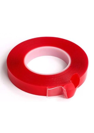 Çift Taraflı Silikon Bant 18 Mm 2 Mt Şeffaf 18mm*2 s.b