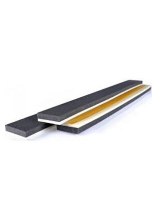 Yapışkanlı Kapı Altı Isı Yalıtım Süngeri Eşik Süngeri Sert Siyah