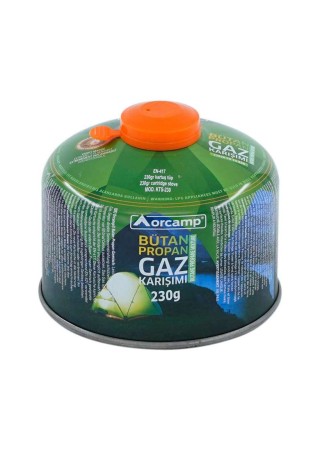 Orgaz ORKAMP KTS-230 Vidalı 230 gr Kamp Gaz Kartuşu
