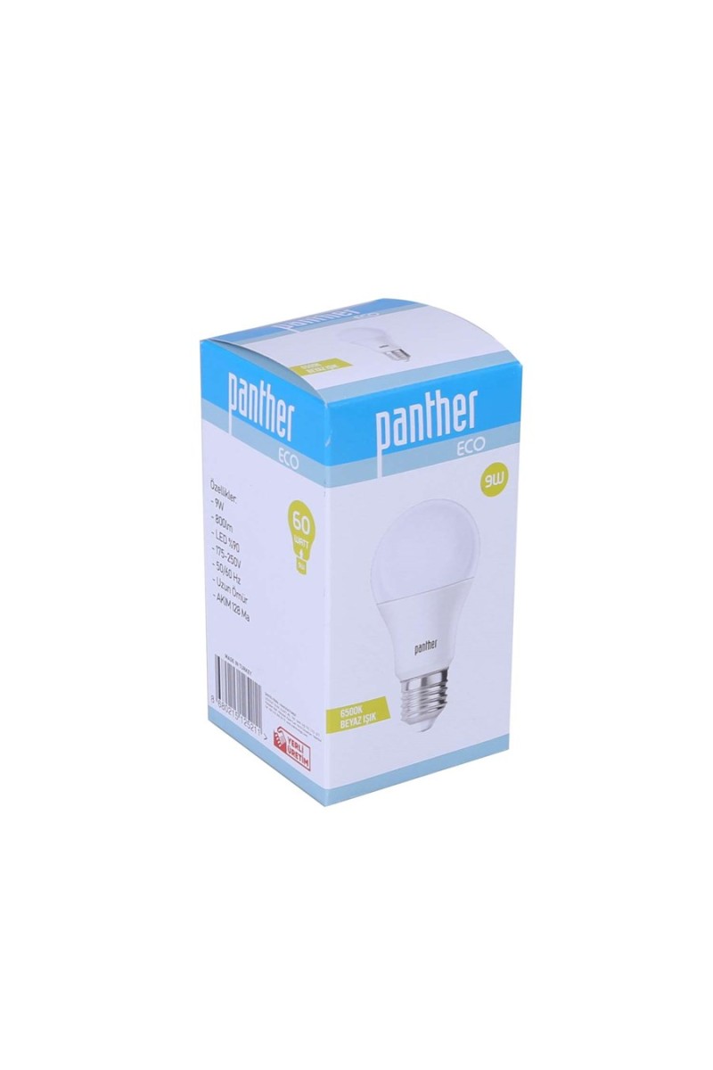 Panther 9W Led Ampul - Beyaz Işık 07MHT074