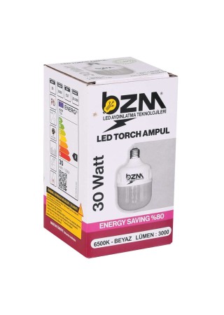 Maxled 30w 6500K Beyaz E-27 2400 Lümen Tourch Led Ampul