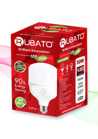 Led Ampül Torch 30 WAT E-27 Rubato RBT-300