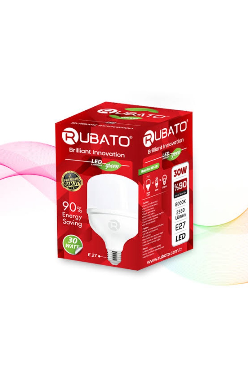 Led Ampül Torch 30 WAT E-27 Rubato RBT-300