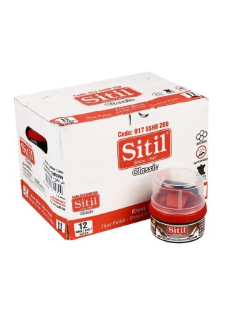 Sitil Ayakkabı Boyası Classic  Koyu Kahverengi 175 Ml