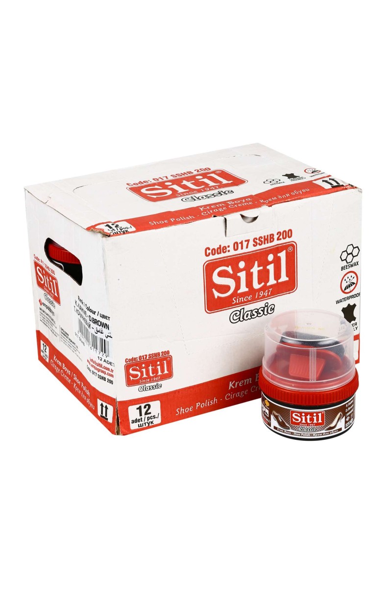 Sitil Ayakkabı Boyası Classic  Koyu Kahverengi 175 Ml