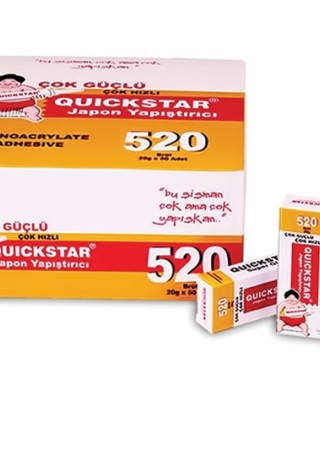 Yapıştırıcı Quickstar Bond Süper 520 (15gr) ( Orijinal )